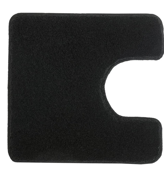 WC-Vorleger Relax 55x55 cm Schwarz