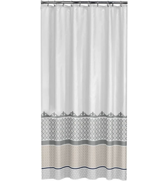 Duschvorhang Marrakech 180 cm Silber 235281318