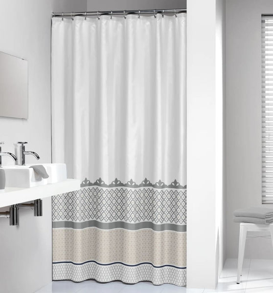 Duschvorhang Marrakech 180 cm Silber 235281318