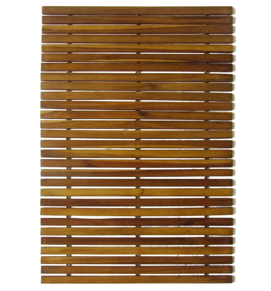 2 Stk. Akazienholz Badematte 80 x 50 cm