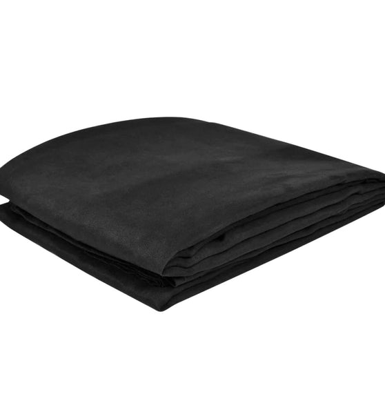 Micro-Suede Sofaüberwurf Tagesdecke Anthrazit 140 x 210 cm