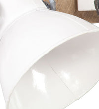 Wandlampe Industriestil Weiß 90x25 cm E27