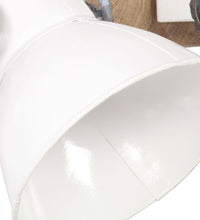 Wandlampe Industriestil Weiß 45x25 cm E27
