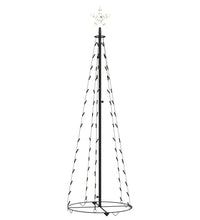 Weihnachtsbaum Kegelform 84 LEDs Deko Warmweiß 50x150 cm