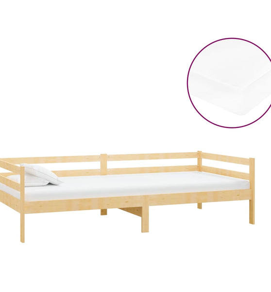 Tagesbett mit Matratze 90x200 cm Kiefer Massivholz