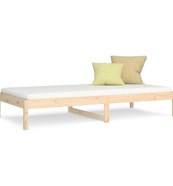 Tagesbett ohne Matratze 90x200 cm Massivholz Kiefer