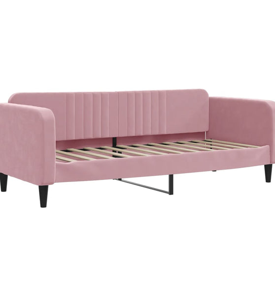Tagesbett Rosa 80x200 cm Samt