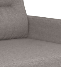 2-Sitzer-Sofa Taupe 120 cm Stoff