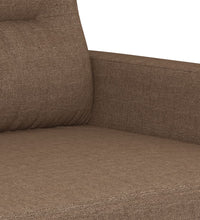 3-Sitzer-Sofa Braun 180 cm Stoff