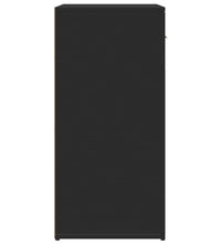 Sideboard Schwarz 79x38x80 cm Holzwerkstoff