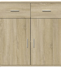 Sideboard Sonoma-Eiche 79x38x80 cm Holzwerkstoff