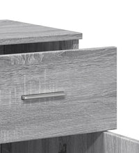 Sideboard Grau Sonoma 79x38x80 cm Holzwerkstoff