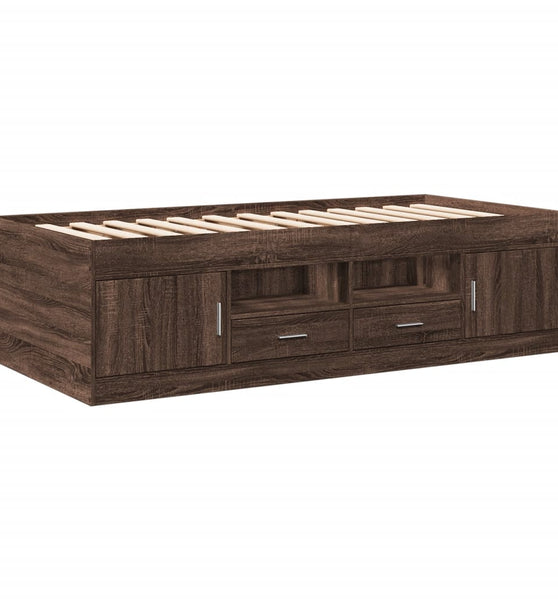 Tagesbett mit Schubladen ohne Matratze 100x200 cm