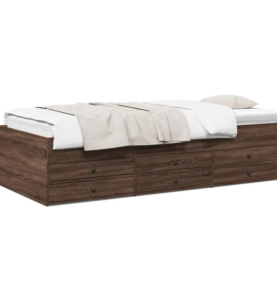Tagesbett mit Schubladen ohne Matratze 100x200 cm