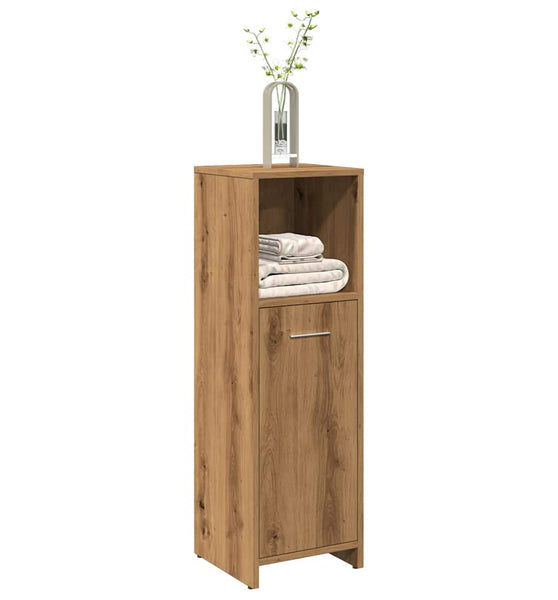 Badschrank Artisan-Eiche 30x30x95 cm Holzwerkstoff