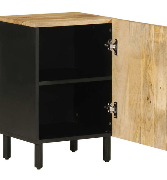 Badschrank 38x33,5x58 cm Massivholz Mango