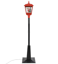 Weihnachts-Straßenlampe mit Weihnachtsmann 180 cm LED