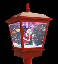 Weihnachts-Straßenlampe mit Weihnachtsmann 180 cm LED