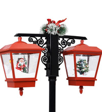 Weihnachts-Straßenlampe mit Weihnachtsmann 81 x 40 x 188 cm PVC