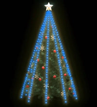 Weihnachtsbaum-Lichternetz mit 400 LEDs Blau 400 cm
