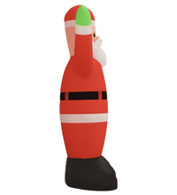 Weihnachtsmann Aufblasbar mit LEDs 370 cm