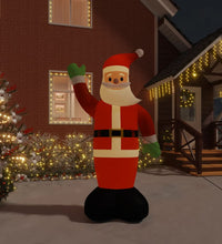Weihnachtsmann Aufblasbar mit LEDs 370 cm