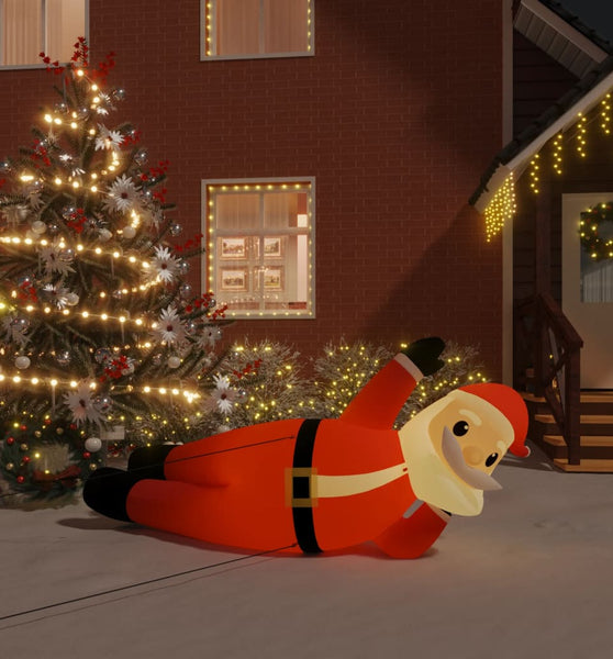 Aufblasbarer Weihnachtsmann LED 160 cm