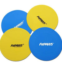 FitPAWS Targets 4 Stk. Gelb und Blau