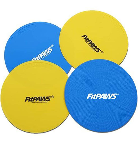 FitPAWS Targets 4 Stk. Gelb und Blau