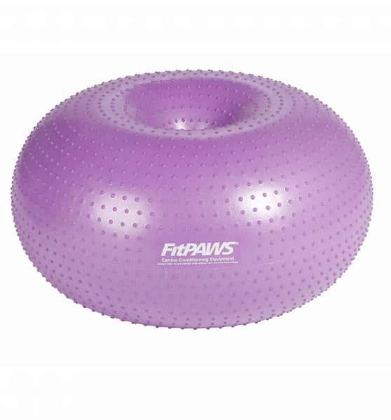 FitPAWS Fitnessball für Hunde TRAX Donut 55 cm Lila