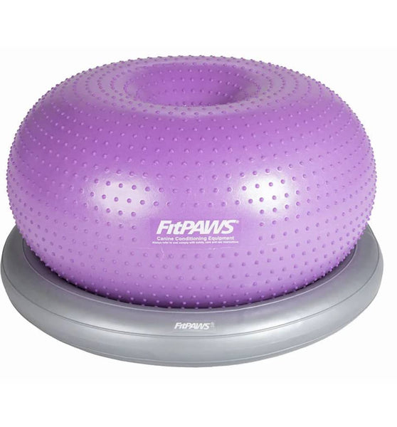 FitPAWS Fitnessball für Hunde TRAX Donut 55 cm Lila