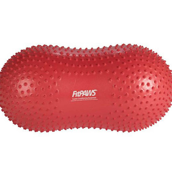 FitPAWS Gleichgewichtstrainer für Haustiere Trax Peanut 50 cm Rot