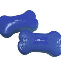 FitPAWS Balance-Kissen für Haustiere Mini K9FITbone 2 Stk. 29x16,5x6 cm Blau