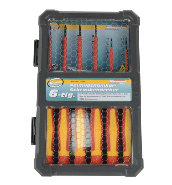 6-tlg. VDE Präzisions-Schraubendreher Set