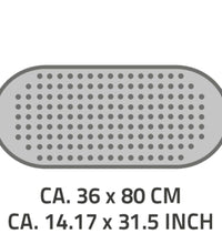 Badewannenmatte Antirutschmatte Action Grau