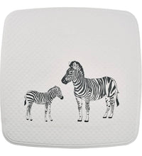 RIDDER Duscheinlage Zebra 54x54 cm Weiß und Schwarz