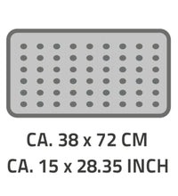 RIDDER Badewanneneinlage Helgoland 38x72 cm Weiß und Blau