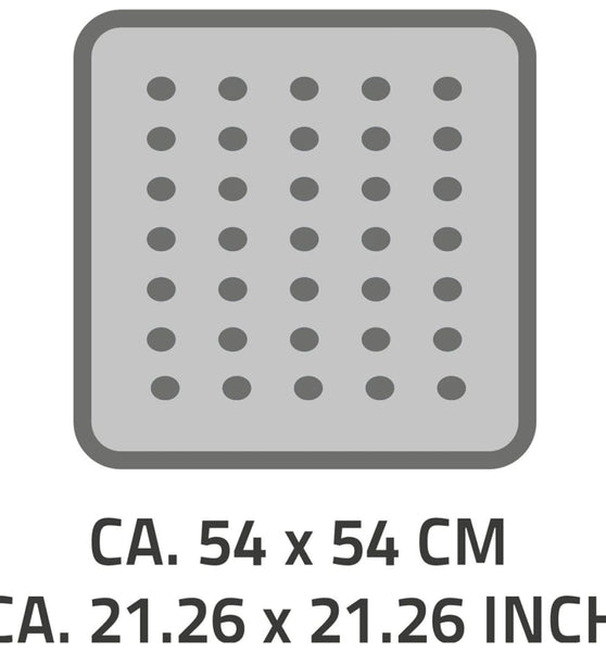 RIDDER Duscheinlage Plattfuß 54×54 cm Blau 67263