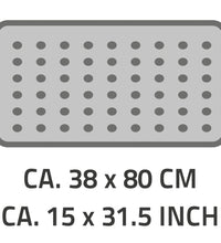 Badewanneneinlage Antirutschmatte Playa 80×38 cm Weiß 68301