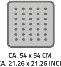 RIDDER Duscheinlage Antirutschmatte Playa 54×54 cm Weiß 68401