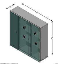 FMD Spiegelschrank 70x19x67,6 cm Weiß