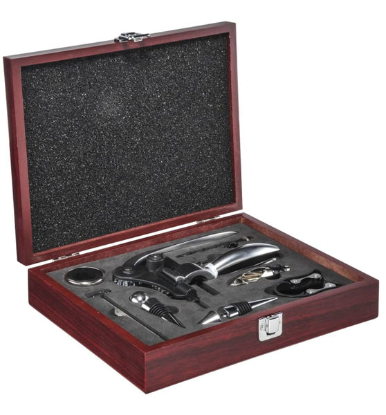 10-tlg. Weinzubehör-Set in Geschenkbox