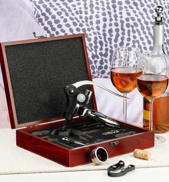 10-tlg. Weinzubehör-Set in Geschenkbox