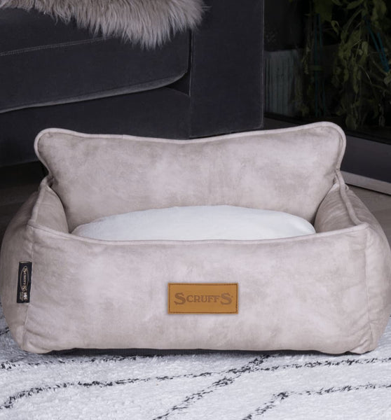 Scruffs & Tramps Hundebett Kensington Größe L 90x70 cm Creme