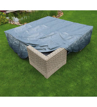 Nature Gartenmöbelabdeckung für niedrigen Tisch Stühle 325x205x70 cm