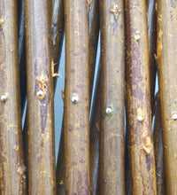 Garten-Rankgitter 30x180 cm Natur Weide Braun