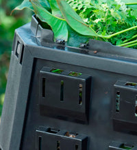 Garten Abfalltasche Schwarz 1200 L 6071483