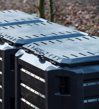 Garten Abfalltasche Schwarz 1200 L 6071483