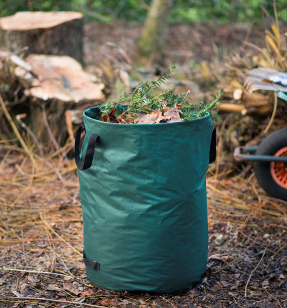 Nature Gartenabfallsack Rund 140 L Grün