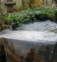 Ubbink Wasserfall-Element für Gartenteich Brisbane 60 Edelstahl